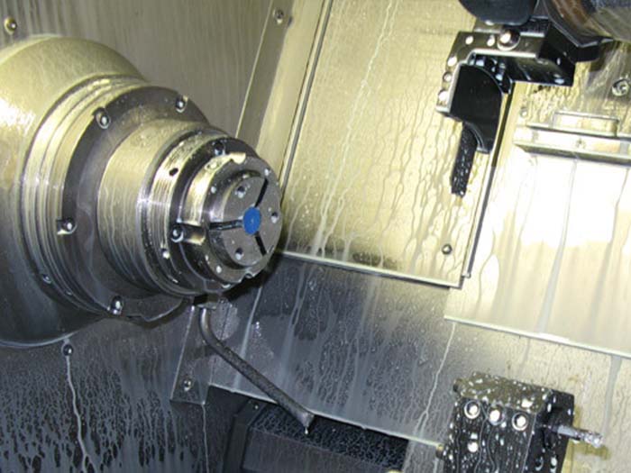 Drehmaschine Detailansicht