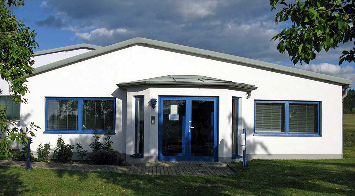 Firmengebäude Eingangsbereich